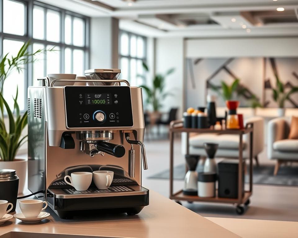 Professionele koffiemachines voor kantooromgevingen