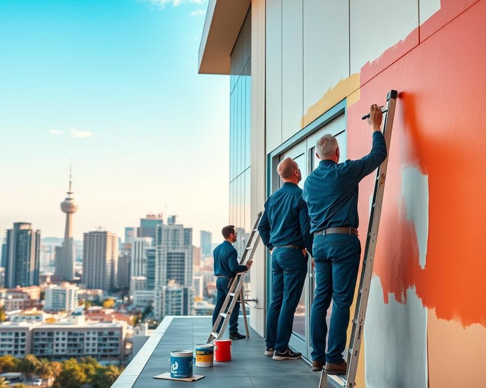 Wat kan een schilderbedrijf betekenen voor bedrijfspanden?