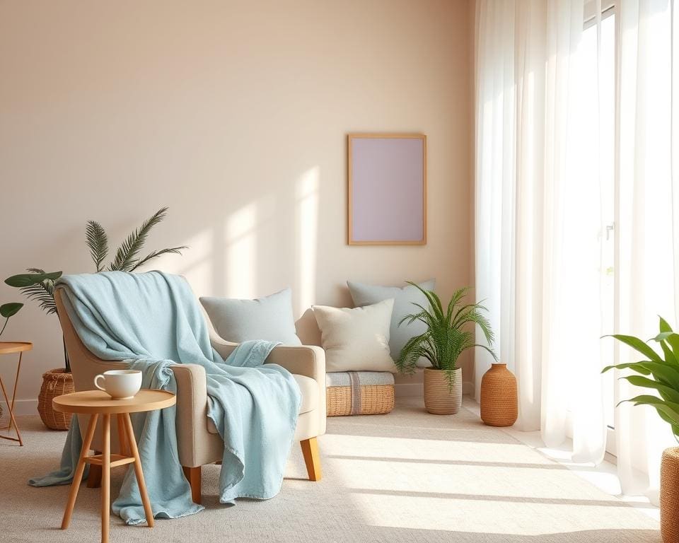 Welke kleuren werken kalmerend met daglicht?