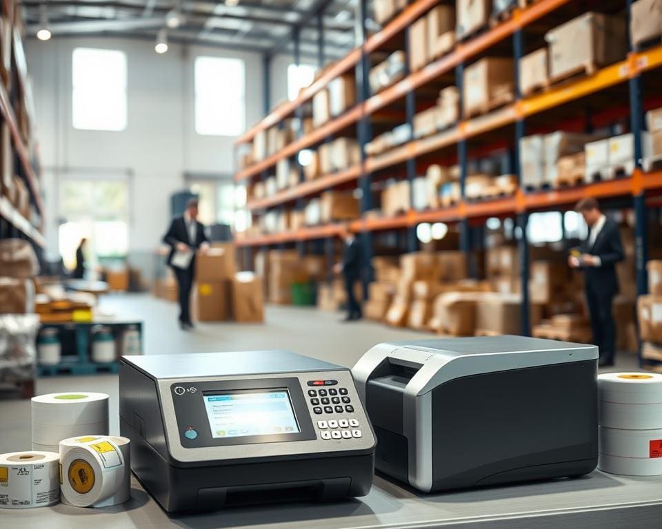 Welke labelprinter is handig voor magazijnen?