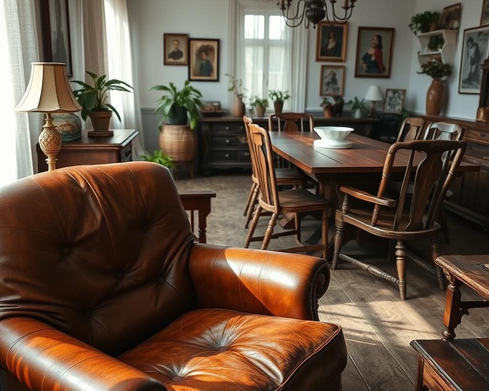 Welke meubels verouderen met karakter?