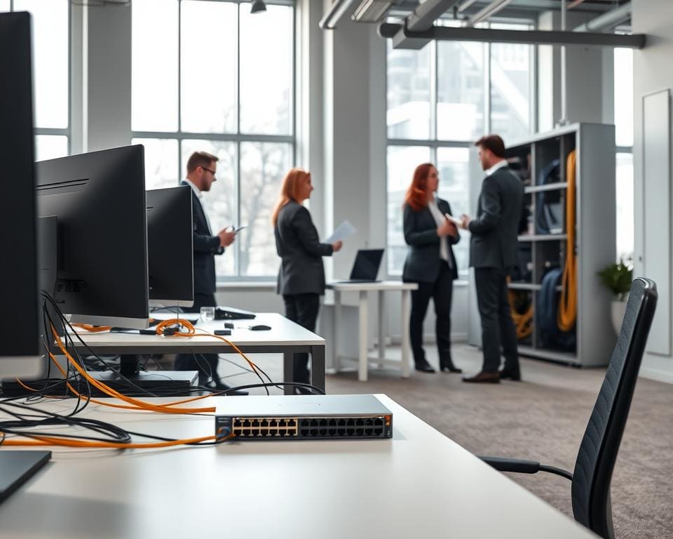 Welke netwerkbekabeling is geschikt voor kantoren?