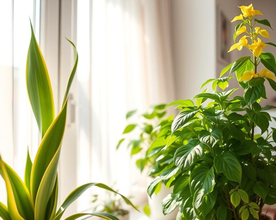 Welke planten geven energie in de ochtend?