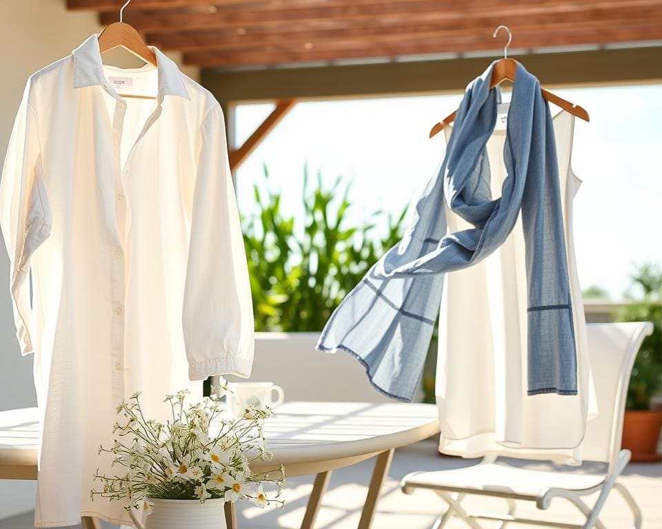 Welke stoffen voelen koel in warme maanden?