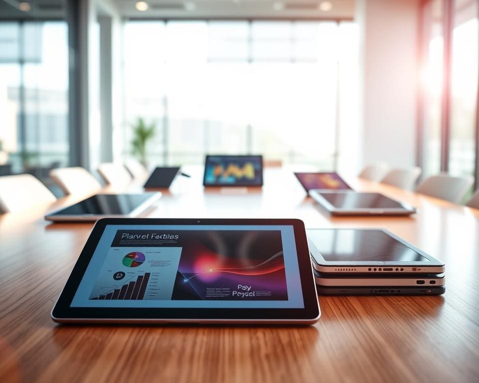 Welke tablets zijn handig voor zakelijke presentaties?