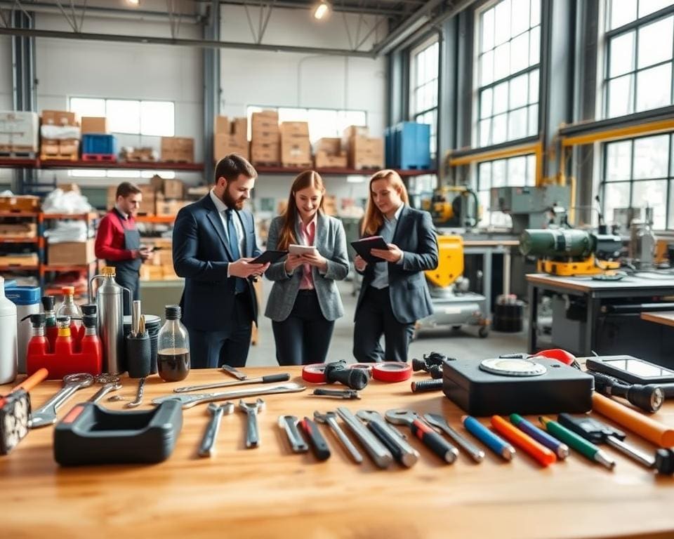 Welke werkbanken zijn geschikt voor productiebedrijven?