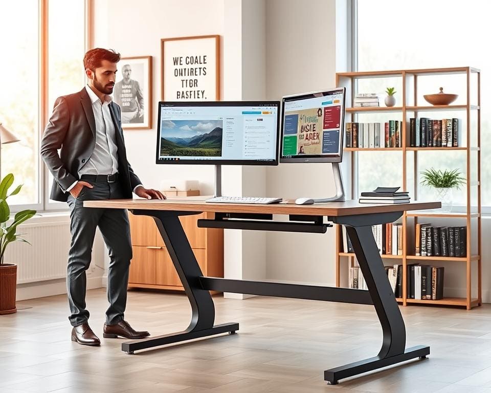 Welke zit-sta bureau is geschikt voor ondernemers?