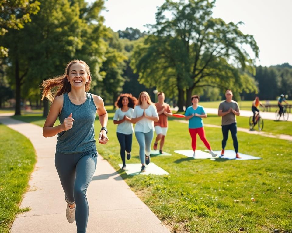 Hoe blijf je actief in je vrije tijd?