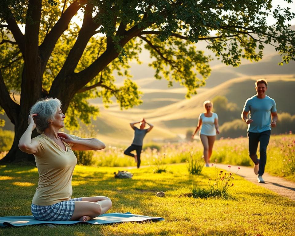 Hoe combineer je ontspanning en beweging?