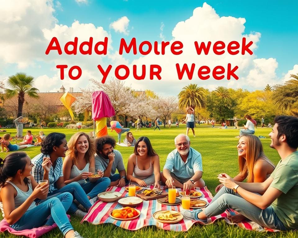 Hoe zorg je voor meer plezier in je week?