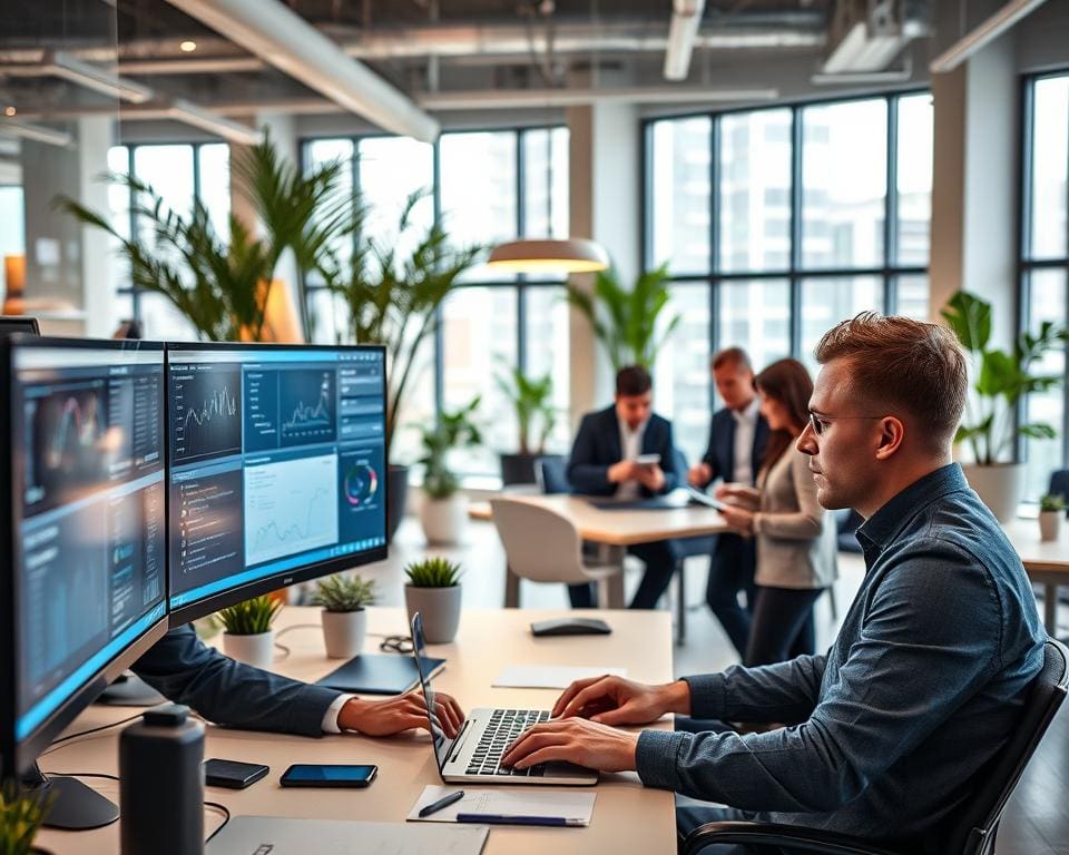 Welke IT-dienstverlener ondersteunt werkplekken?