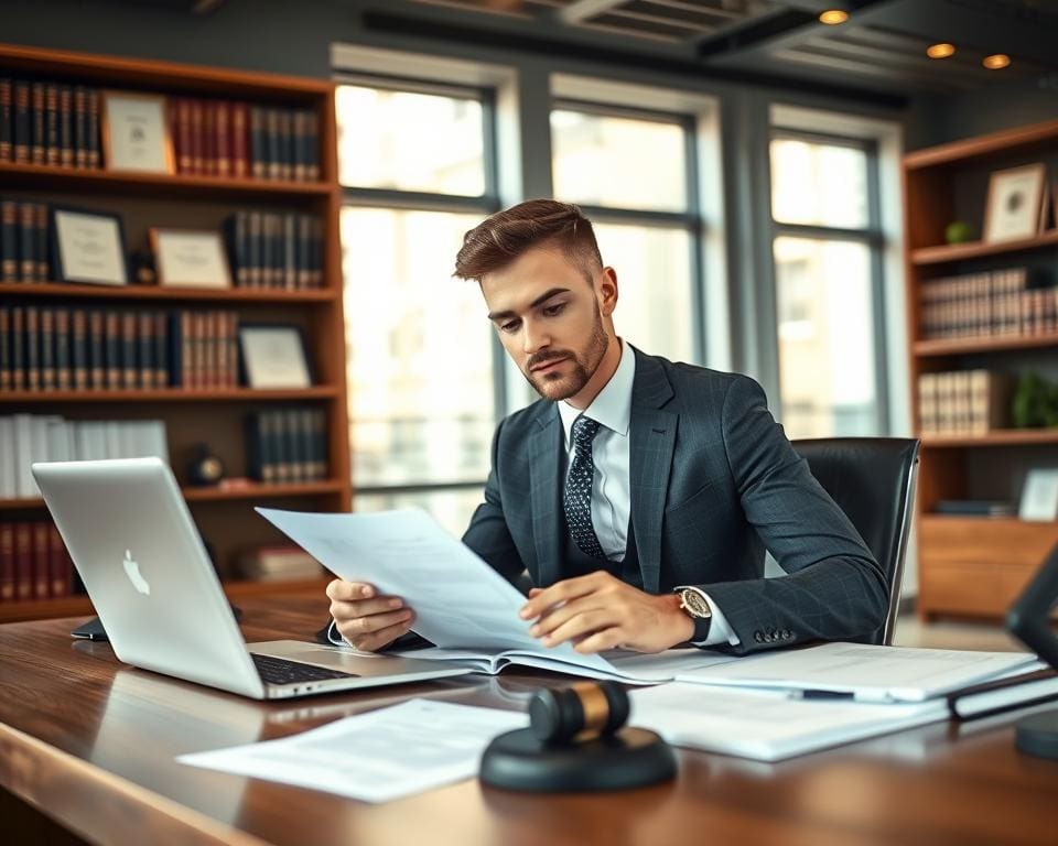 Welke jurist ondersteunt bij contracten?