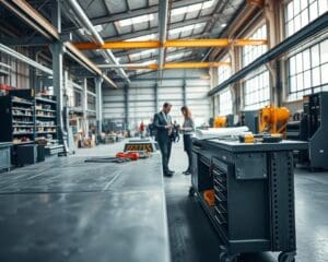 industriële werkbank productie