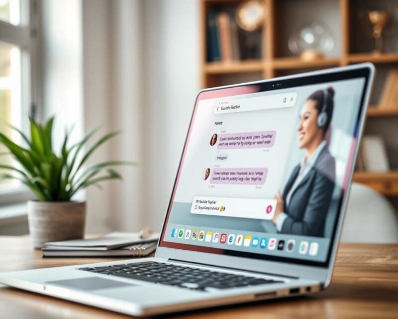 klantenservice chatfunctie