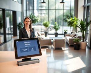 digitale receptiebalie