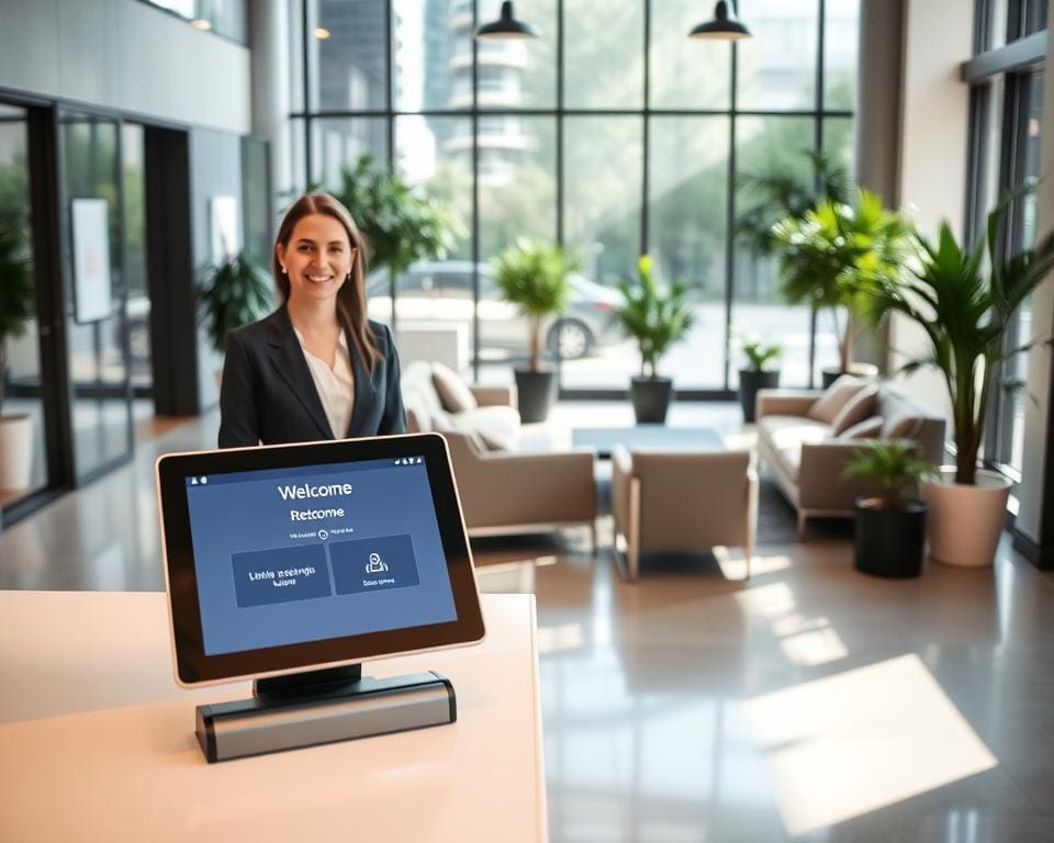 digitale receptiebalie