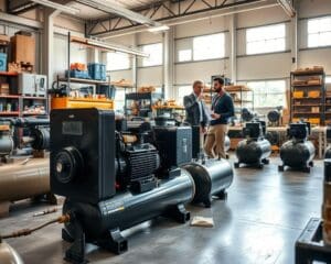 compressor werkplaats