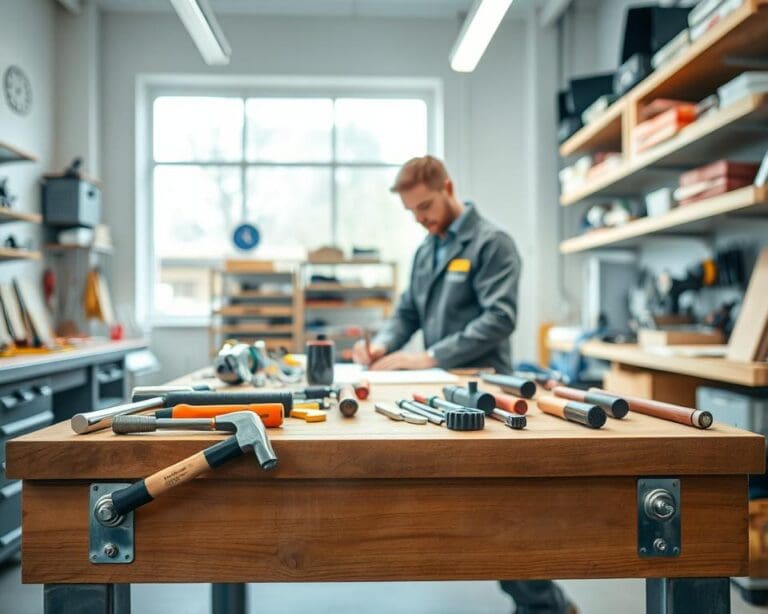professionele werkbank