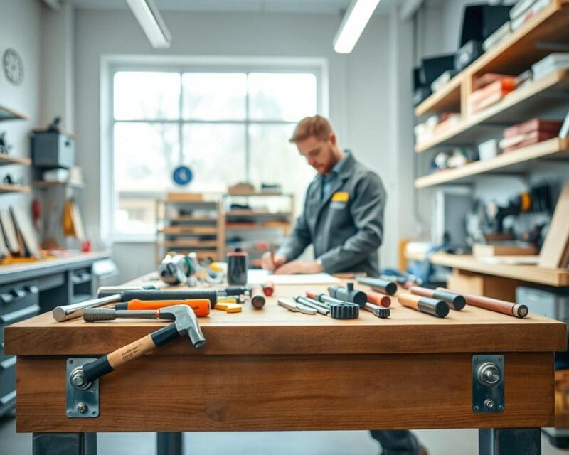 professionele werkbank