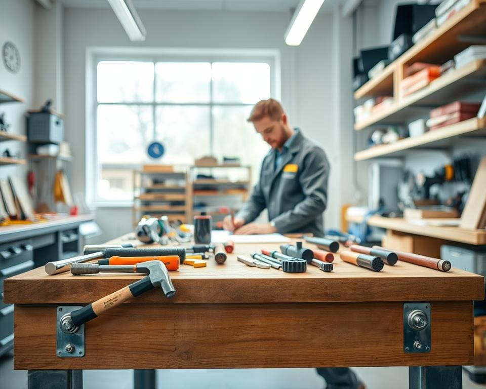 professionele werkbank