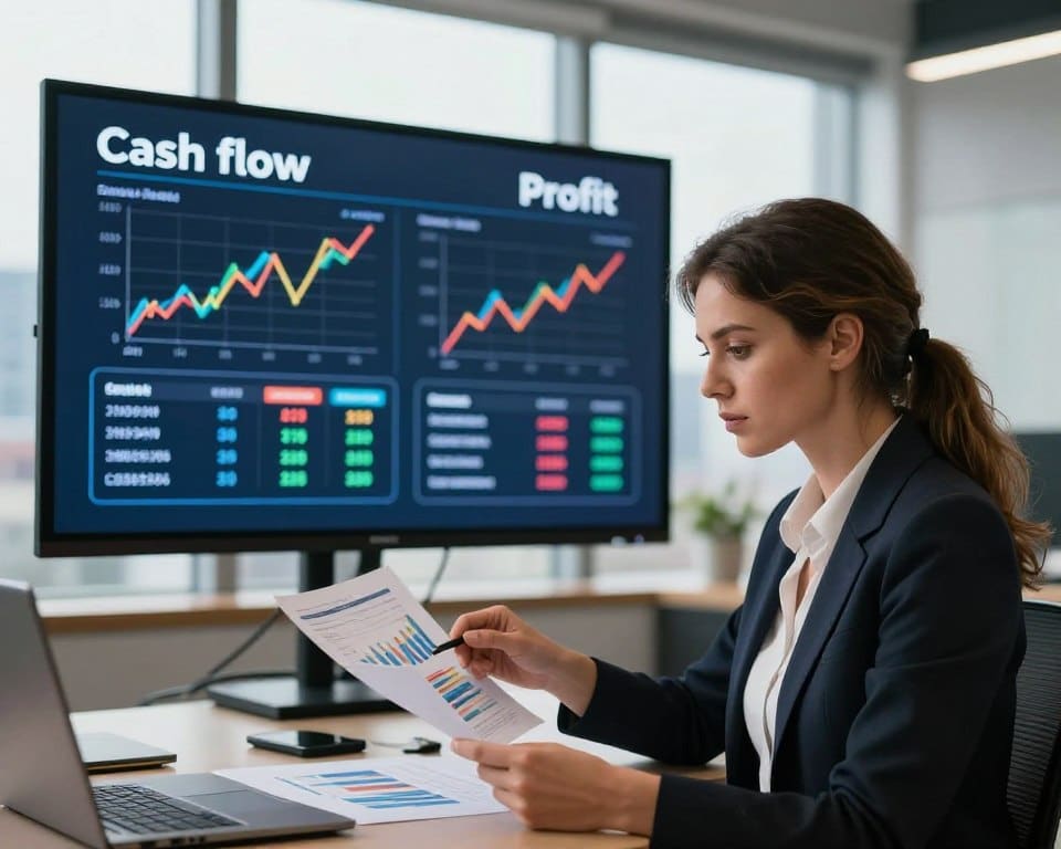cashflow en winst